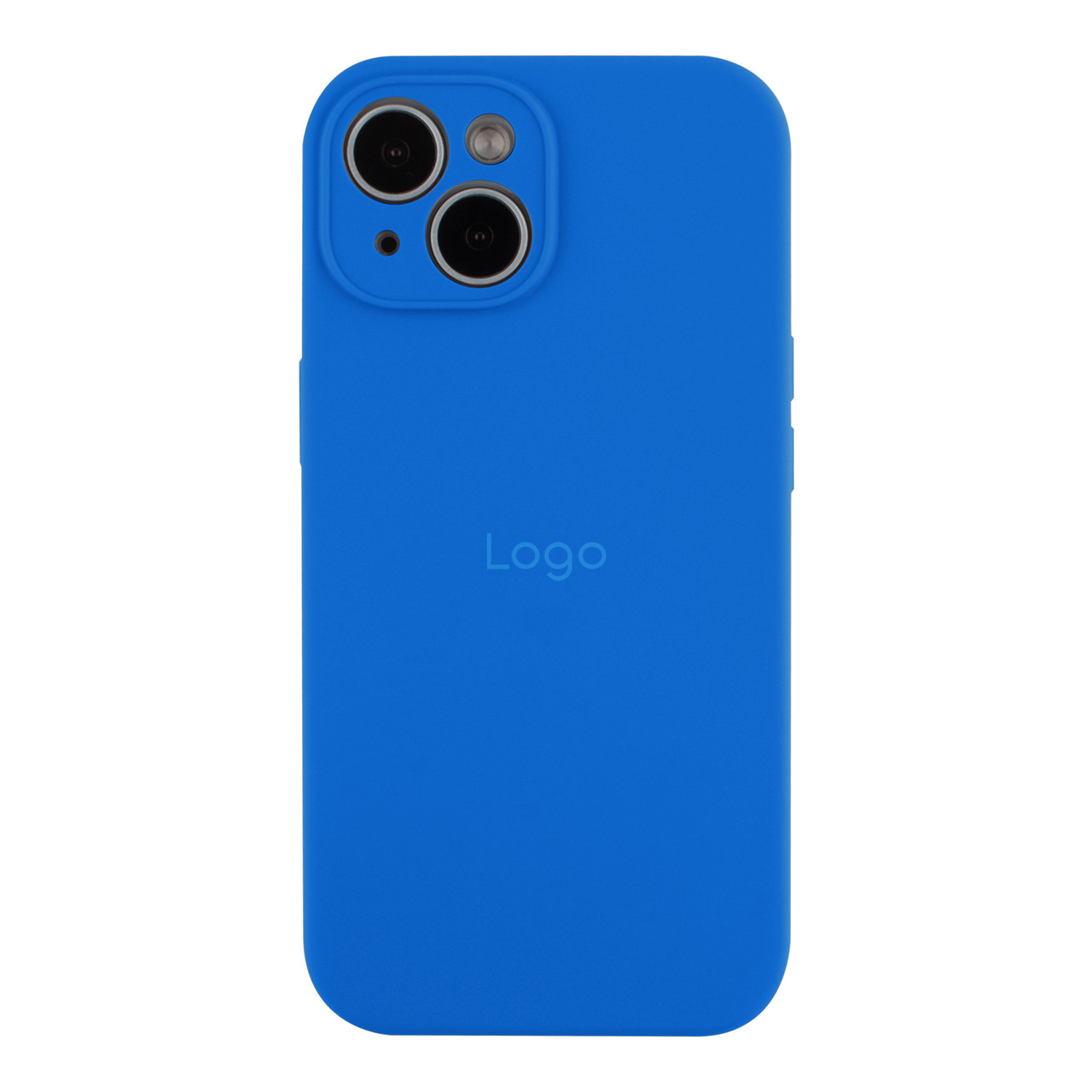 Чохол Silicone Case Full Size with Frame для iPhone 15 03.Royal blue, фото 1