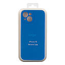 Чохол Silicone Case Full Size with Frame для iPhone 15 03.Royal blue, фото 4