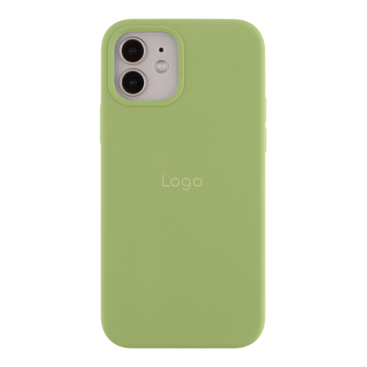Чохол Silicone Case Full Size (AA) для iPhone 11 01.Mint, силіконовий, легкий, з мікрофібри, фото 1