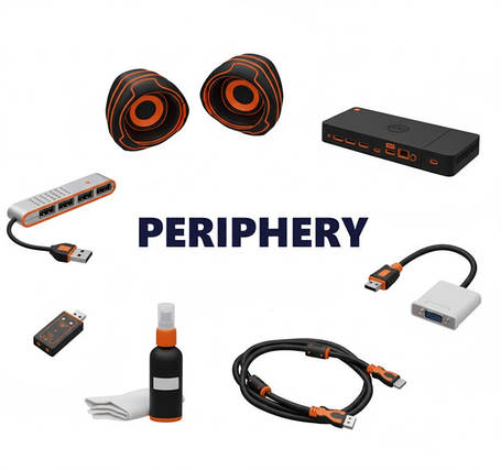 USB Hub, кабелю й адаптери