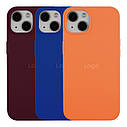Чохол Silicone Case Full Size (AA) для iPhone 14 34.Purple, силіконовий, з мікрофібри, захист від ударів, фото 2