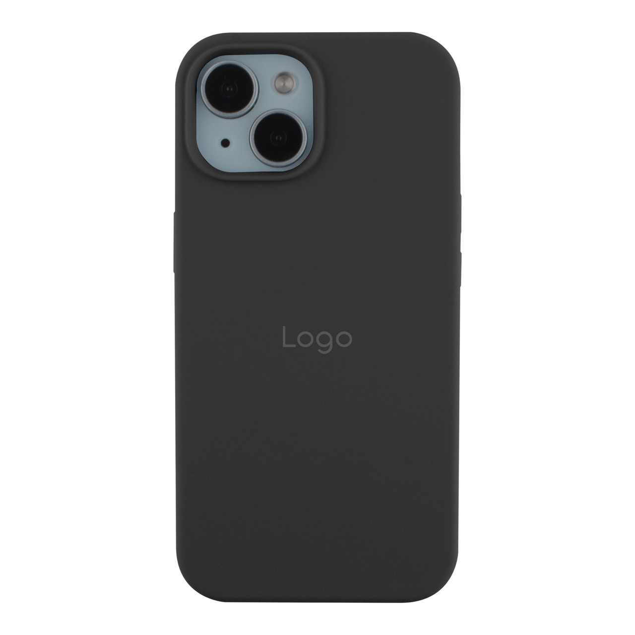 Чохол Silicone Case Full Size (AA) для iPhone 15 Plus 15.Dark Grey, фото 1