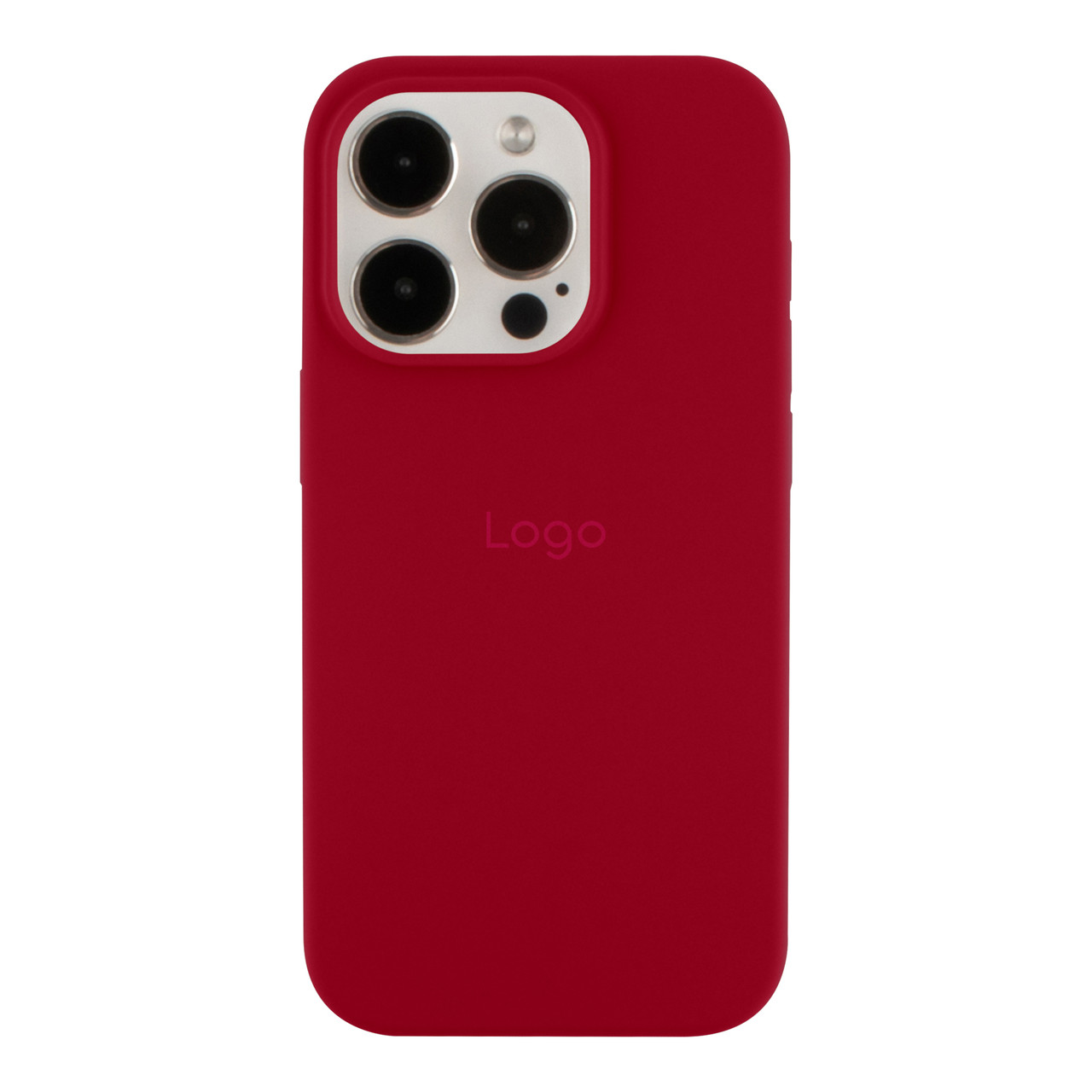 Чохол Silicone Case Full Size (AA) для iPhone 14 Pro 31.China Red, силіконовий, з мікрофіброю, захист від ударів, фото 1