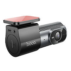 Відеореєстратор Hoco DV13 720P/25fps/WI-FI Сірий, компактний, з нічним баченням та Wi-Fi управлінням