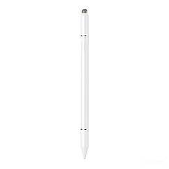 Стилус XO ST-07 3 в 1 Сенсорна ємнісна ручка Білий, для планшетів і смартфонів