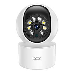 Смарт-камера XO CR01 Smart Treasure EU Білий, CMOS-сенсор 3MP, Wi-Fi, нічне бачення до 10м