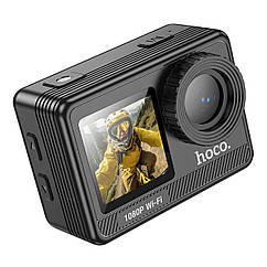 Екшн-камера Hoco DV103 Чорний, 4K відео, Wi-Fi, 12МП, водонепроникна, акумулятор 900mAh
