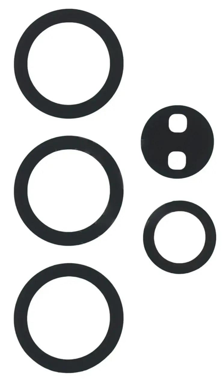 Скло модуля камери для Samsung S938 Galaxy S25 Ultra Black, фото 1