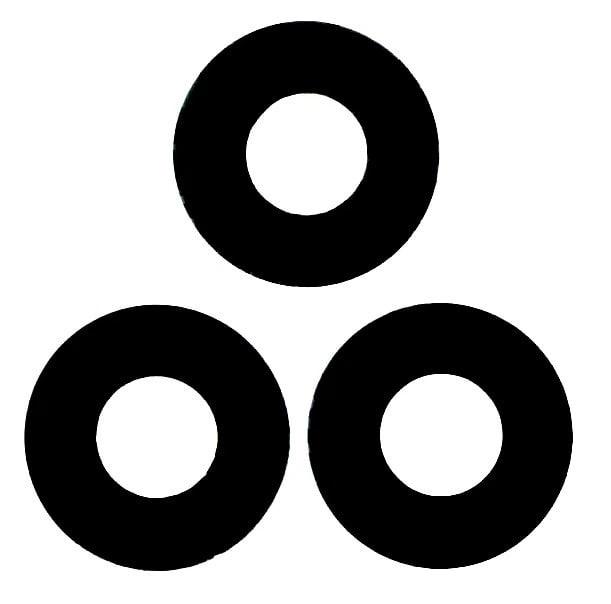 Скло модуля камери для Samsung A155 Galaxy A15 Black, фото 1