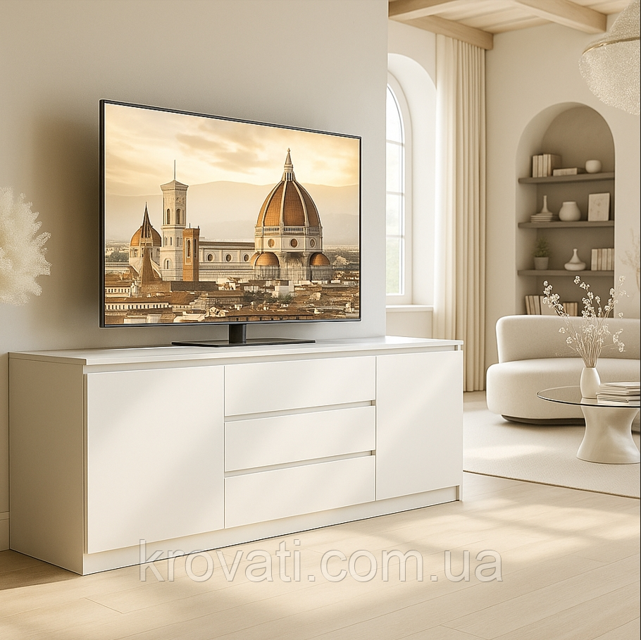 Великий комод "Брайт" 1800х376х730 h Майстер Форм. Німфея альба