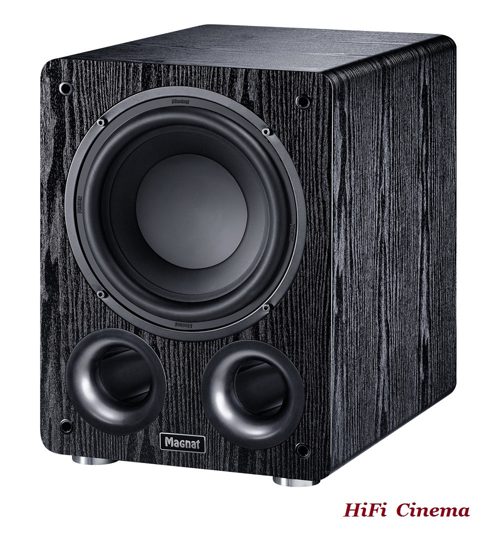 Magnat Alpha RS8 Black активний сабвуфер з фронтальним фазоінвертором і динаміком 200 мм, фото 1