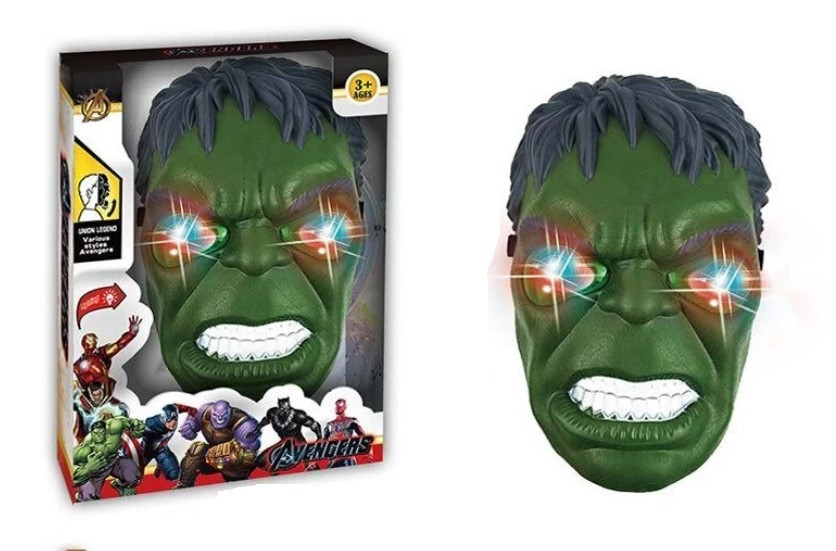 Маска Халк із підсвіткою у коробці ABC