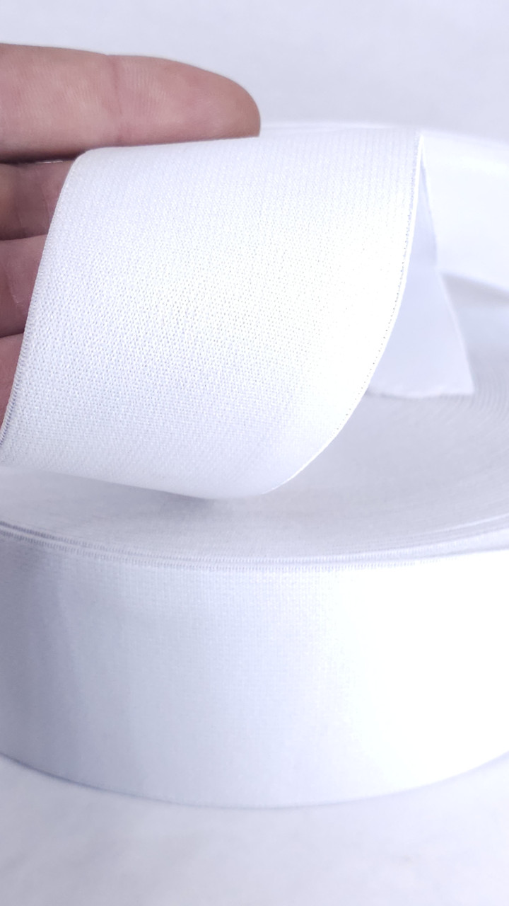 Резинка бельевая 60 мм (люкс) чёрная, намотка 25 метров