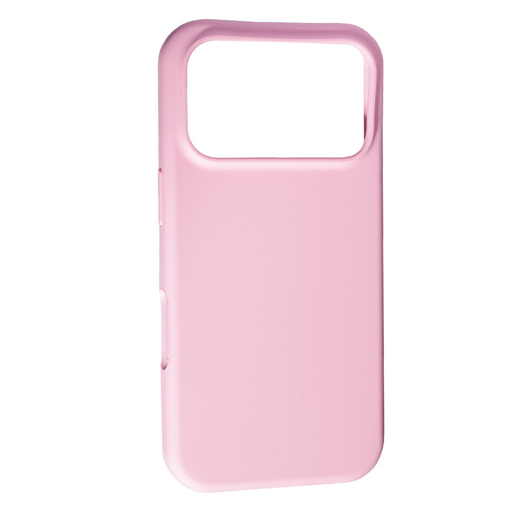 Силіконовий чохол Softy Apple iPhone 17 Pro Max, рожевий, м'який, оригінальний чохол, фото 1