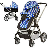 Дитяча коляска 6811-4 універсальна (синя)