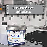 Фарба епоксидна для плитки Plastall™ 4.5кг Світло-сірий plastall, фото 6