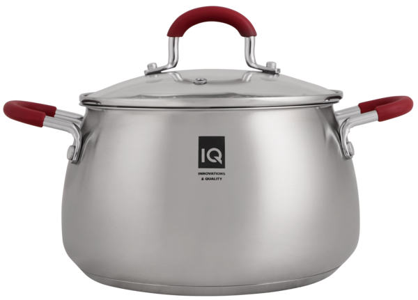 Каструля із кришкою IQ Be Royal 5.2 л 24 см IQ-2051-24, фото 1