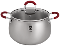 Каструля із кришкою IQ Be Royal 5.2 л 24 см IQ-2051-24, фото 2