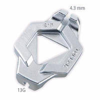 Ключ для спиць Topeak Duostoke 13G/4.3мм сталь NC (GT)