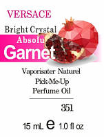 Парфумерна олія (351) версія аромату Версаче Bright Crystal Absolu — 15 мл композит у ролоні