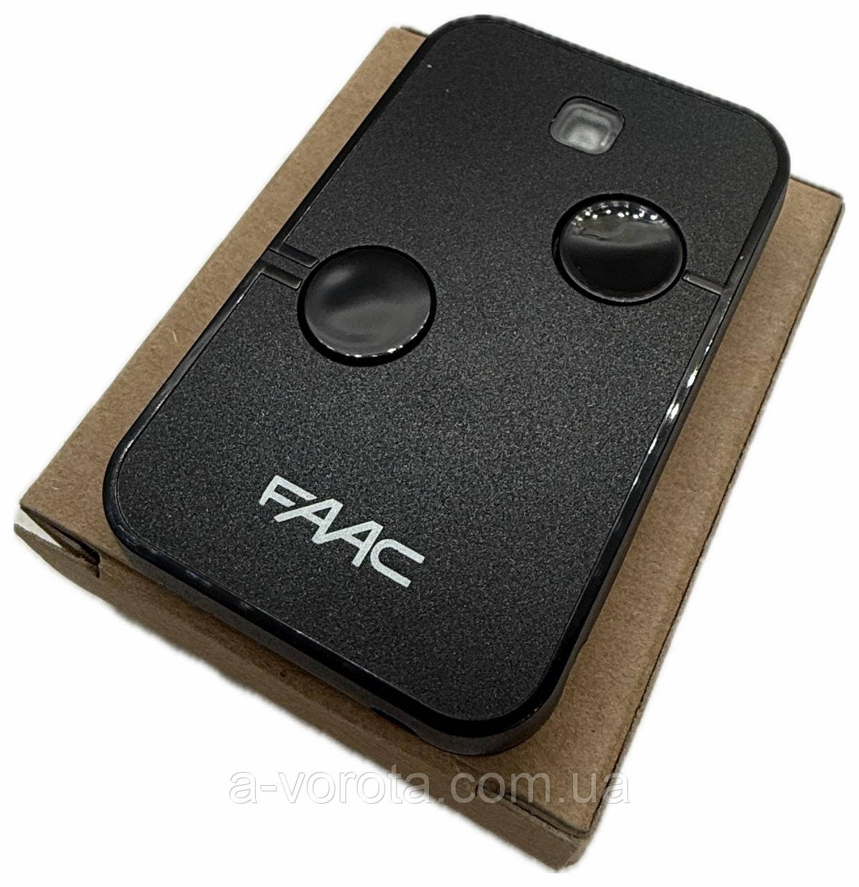 Пульт ключ Faac XTO2 SLH-DS 868МГц для автоматики воріт,брам, шлагбаума та ролет 2-канальний, фото 1