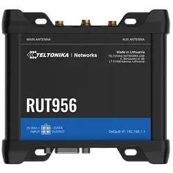 Промисловий стільниковий маршрутизатор Teltonika RUT956 з 4G LTE, Wi-Fi, RS-232, RS-485