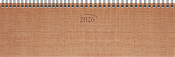Планінг на спіралі датований 2026 Brunnen 771 32,6 х 10,2 см, картон мідний 1077101936