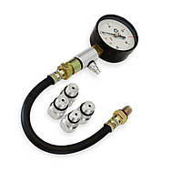 Компресометр 40 Атм дизель-бензин + гнучкий шланг та перехідники ХЗСО