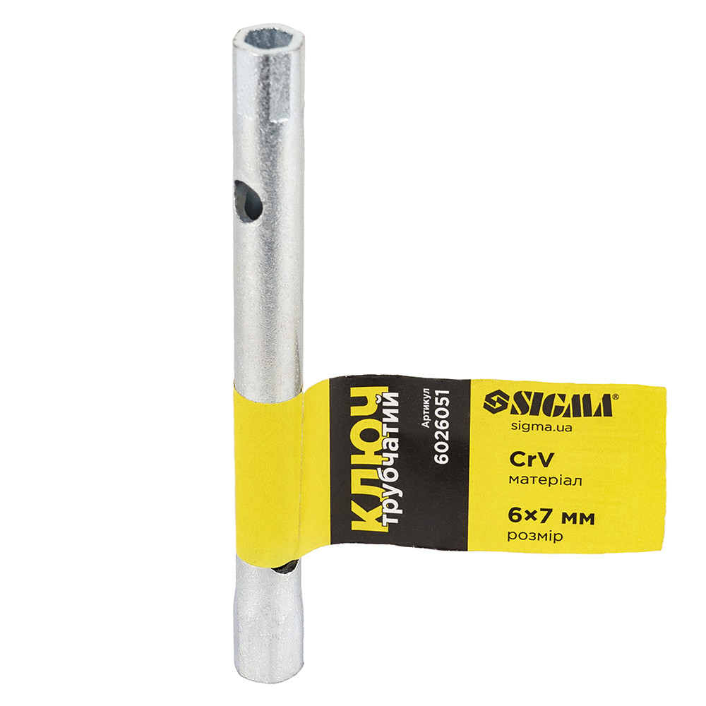 Ключ трубчастий 6*7мм sigma 6026051