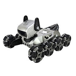 Дитяча іграшка на радиокеруванні "Собака" 1028(Silver) світлові та звукові ефекти