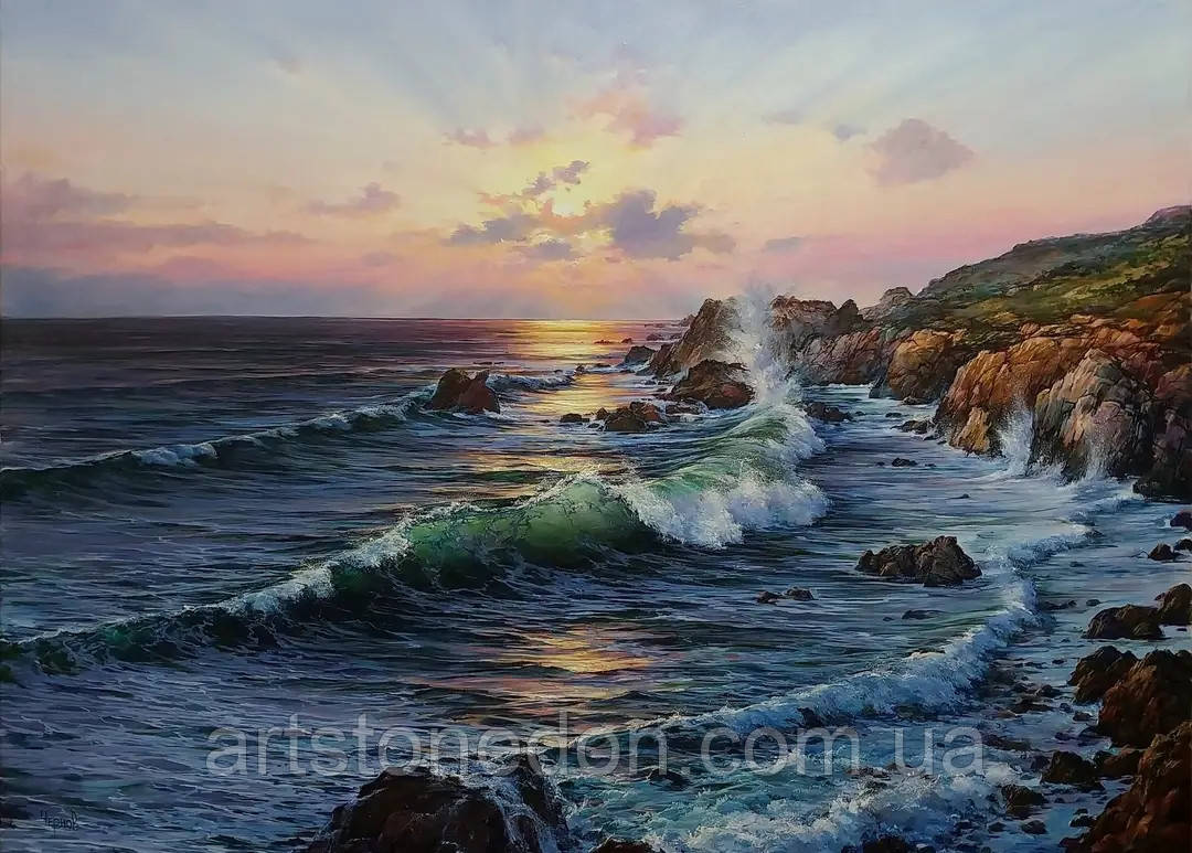 Картина «Лине над морем мелодія ранку», фото 1