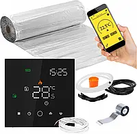 Місія Air З комплектом Матою Обігріву Під Панелі Mal-160WxM² 4,5M² ЗАВОДМАЛ160WM45M+LEOBLACK