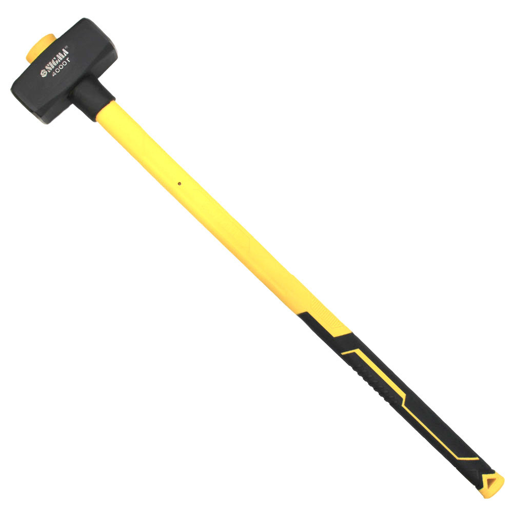 Кувалда 4000 г подовжена фібергласова ручка SIGMA (4311231), фото 1