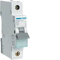 MBN132 Hager - Автоматичний вимикач 1P 6kA B-32A