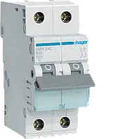 MBN240 Hager – Автоматичний вимикач 2P 6kA B-40A