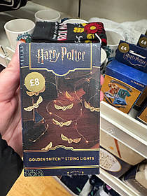 Гірлянда Harry Potter Golden Snitch String Lights