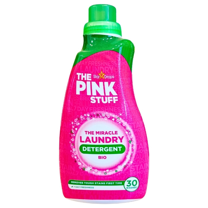 Гель для прання Pink Stuff The Miracle Laundry Detergent Bio 30 прань 960 мл, фото 1