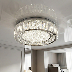 Стельова люстра Linisoln 140W до 20 м² колір Хром 3095-500 Хром