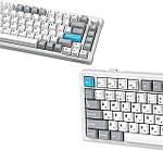 Клавіатура бездротова GamePro Asgard Yord Keychron Super Red Switch White (MK266WH), фото 3