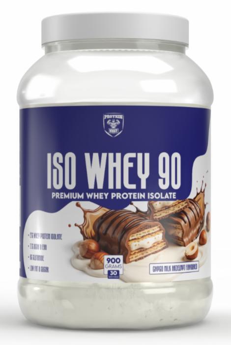 Протеїн Protein Whey Iso Whey 900 грам Смак :  Choco Milk Hazelnut, фото 1