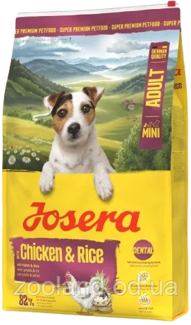 Josera Mini Chicken&Rice (Miniwell), 4,5 кг