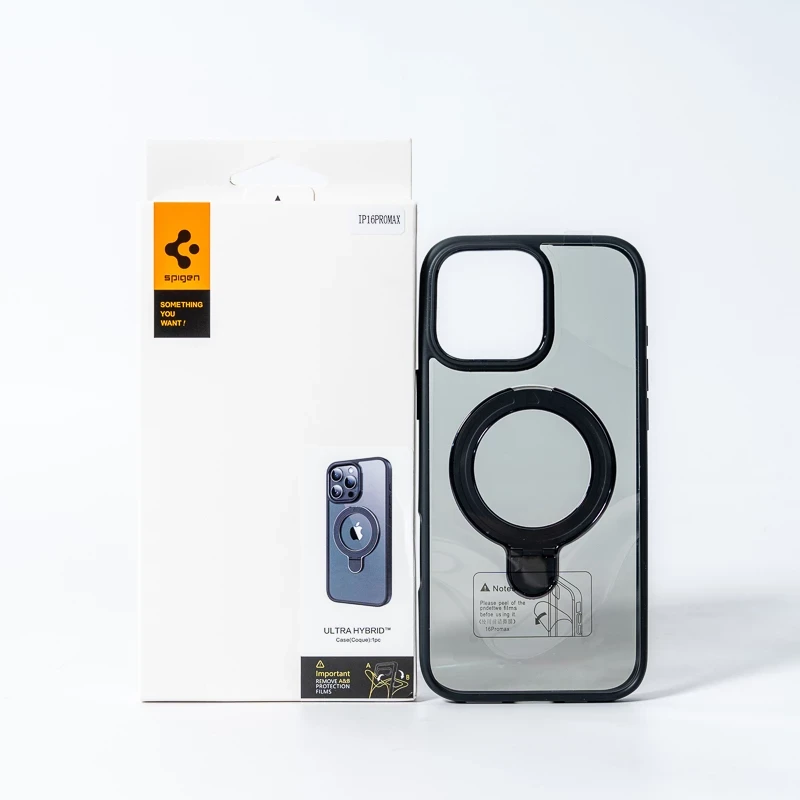 Чохол для смартфона Spigen AAA Magnetic Ring for Apple iPhone 16 All Чорний