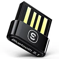 Bluetooth-адаптер ESSAGER Mini BT5.0 Adapter Чорний