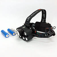 Фонарь на голову для туристов, Налобный фонарь с долговременной работой аккумулятора YQ-27