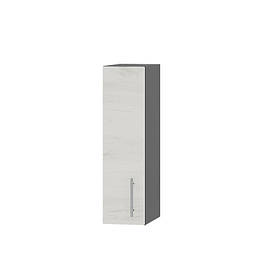 Кухонний модуль Оптіма Верх В01-200 Антрацит/Дуб Крафт Білий 200х296х720 мм (DTM-071273)