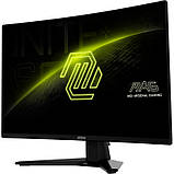 Монітор MSI 27" MAG 274CQF VA Black Curved 180Hz, фото 4