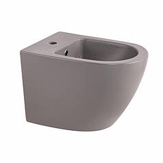 Біде підвісне Qtap Robin 515x370x350 мм, Stone grey QT13551381GSG