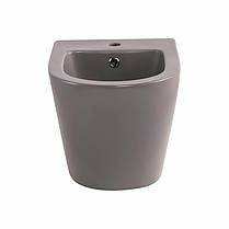 Біде підвісне Qtap Robin 515x370x350 мм, Stone grey QT13551381GSG, фото 3