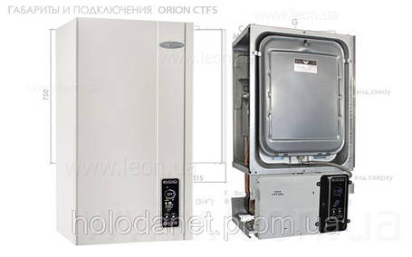 Котел газовий двоконтурний (настінний) Nova Florida Virgo CTFS 24 AF (турбований), фото 3