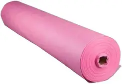 Простинь спанбонд 0,6 х 100 м в рулоні 25 г/м2 Doily рожева Акційна